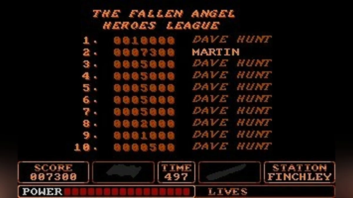 Скриншоты из Fallen Angel (1989) / Картинка 13