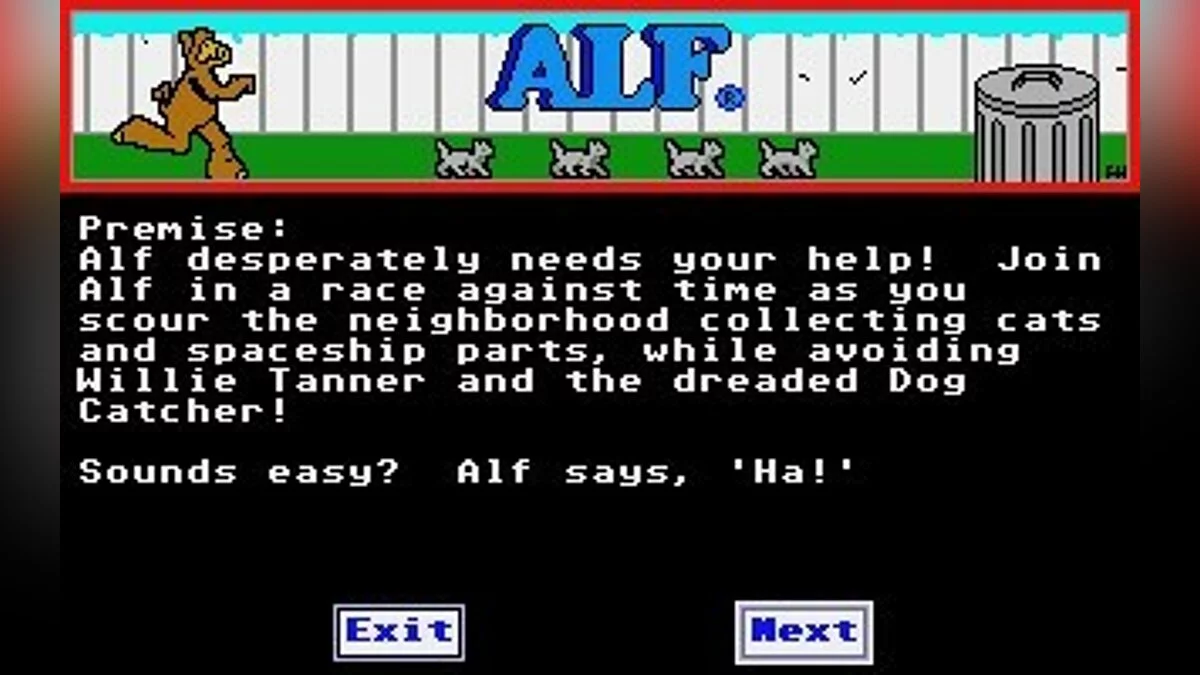 Скриншоты из ALF: The First Adventure / Картинка 18