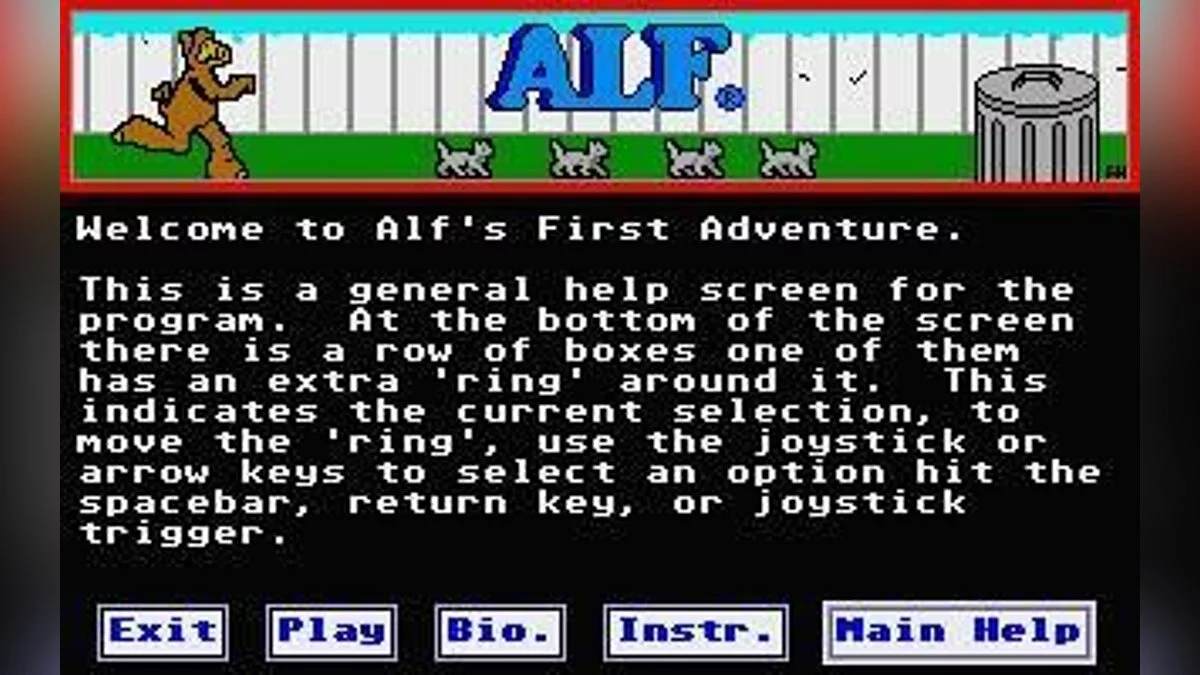 Скриншоты из ALF: The First Adventure / Картинка 6