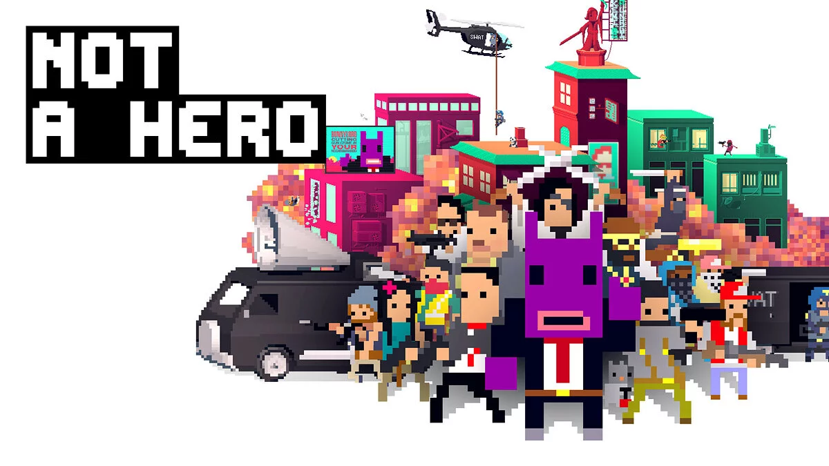 Арт из Not A Hero / Картинка 1
