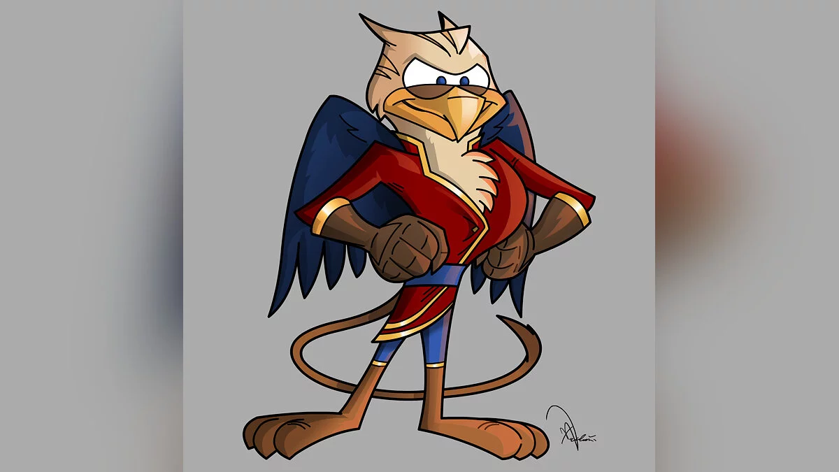 Арт из Griff the Winged Lion / Картинка 7