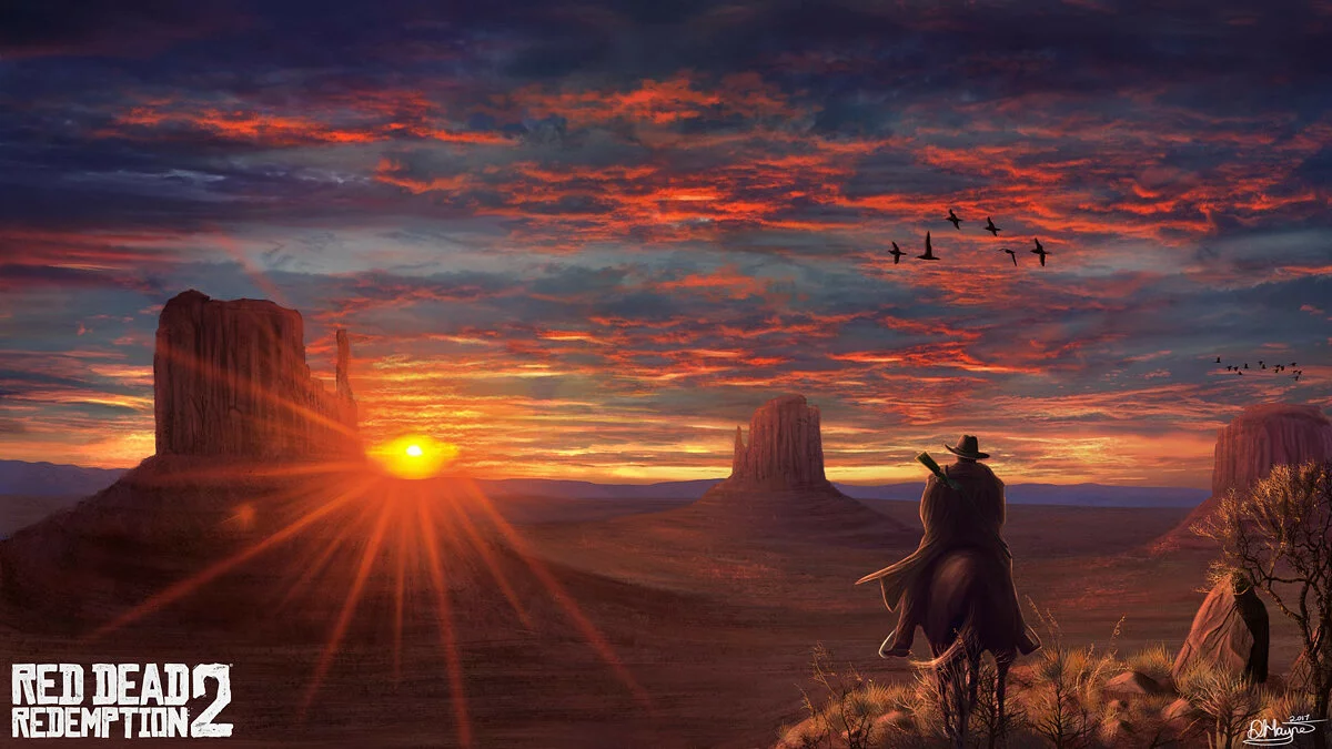 Арт из Red Dead Redemption 2 / Картинка 4