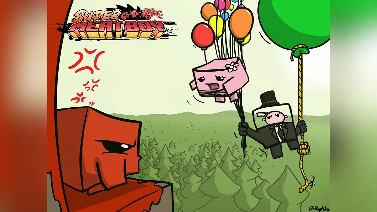 Арт из Super Meat Boy / Картинка 5