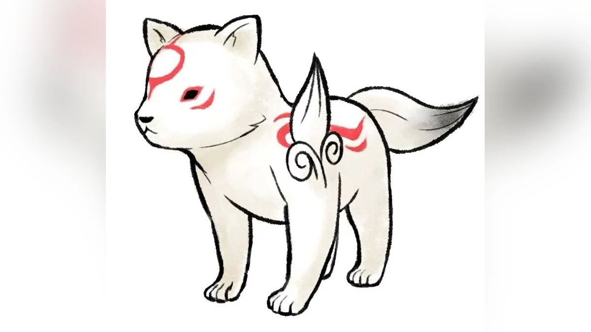 Арт из Okamiden / Картинка 2