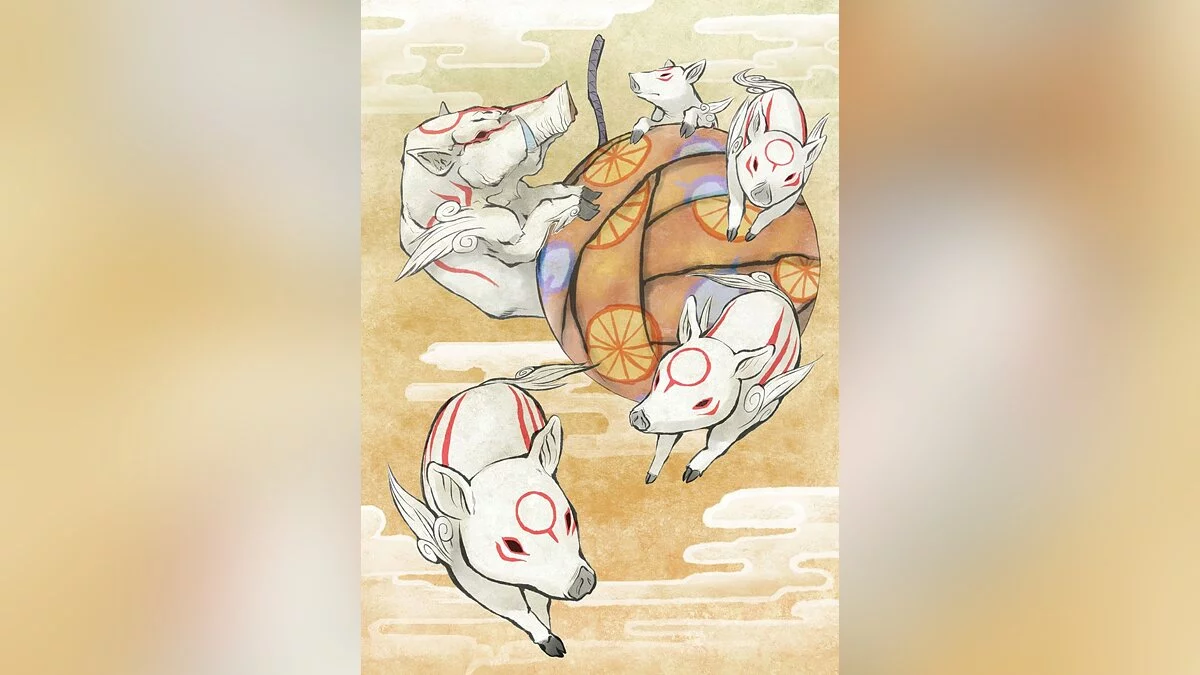 Арт из Okamiden / Картинка 37