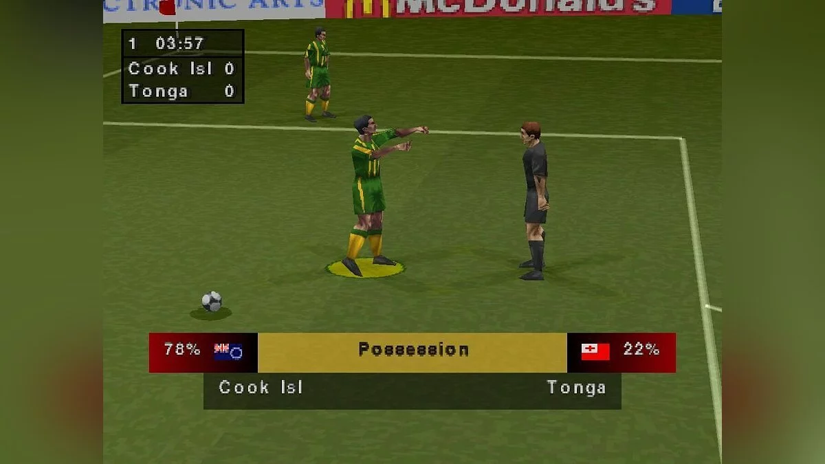 Скриншоты из FIFA 98: Road to World Cup / Картинка 8