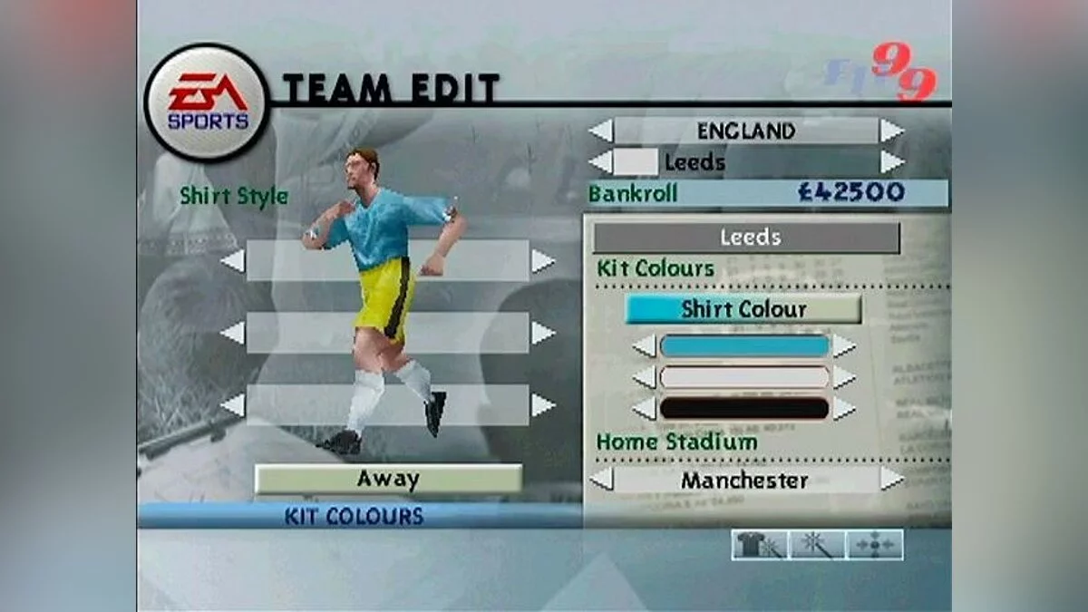 Скриншоты из FIFA 99 / Картинка 76