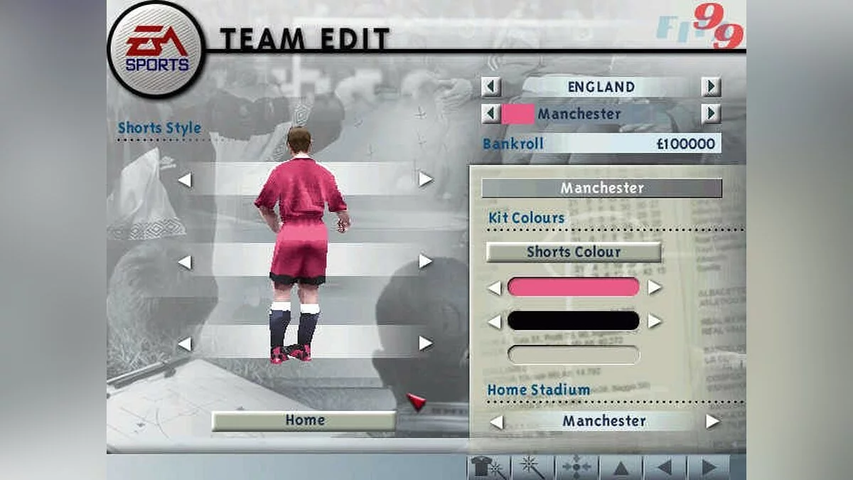Скриншоты из FIFA 99 / Картинка 82