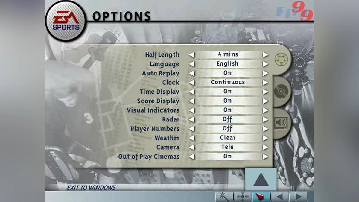 Скриншоты из FIFA 99 / Картинка 81