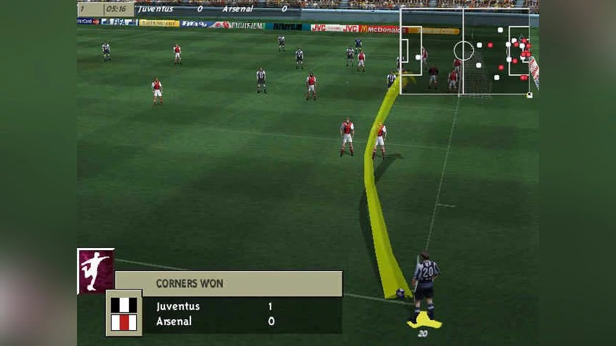 Скриншоты из FIFA 99 / Картинка 49