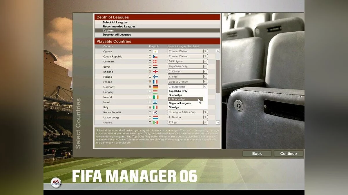 Скриншоты из FIFA Manager 06 / Картинка 10
