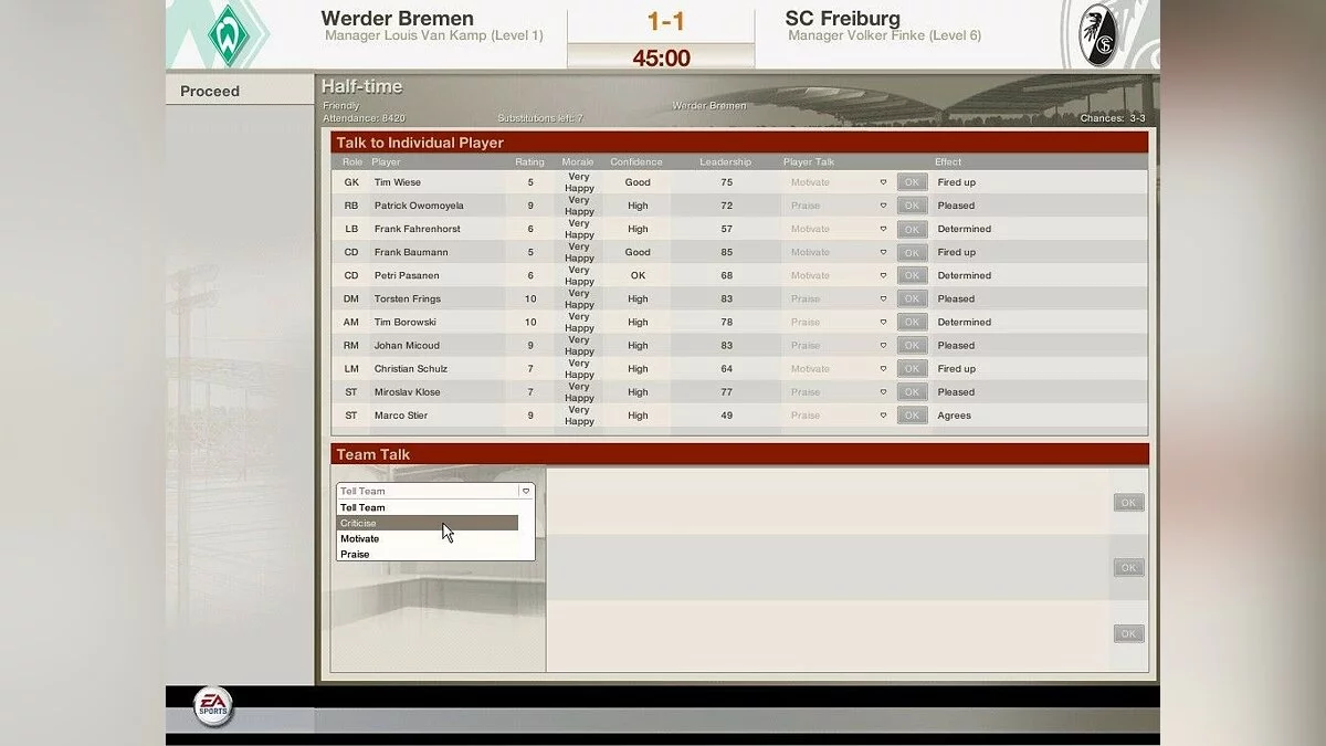 Скриншоты из FIFA Manager 06 / Картинка 32