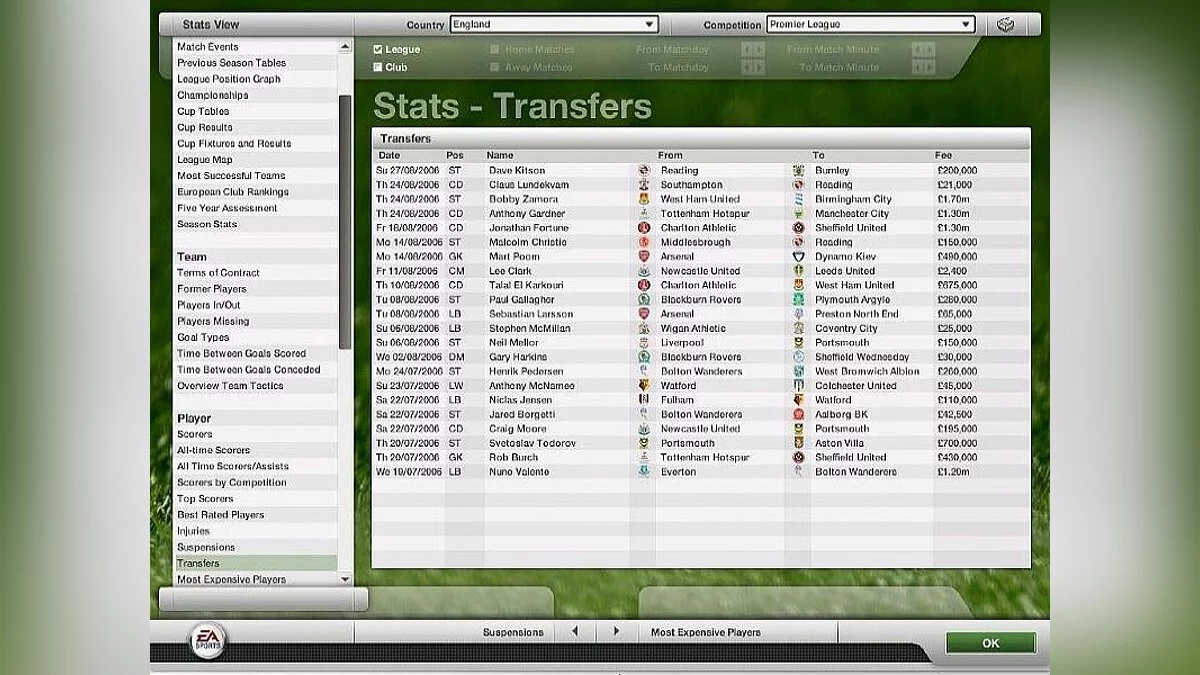 Скриншоты из FIFA Manager 07 / Картинка 18