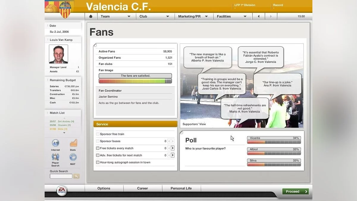 Скриншоты из FIFA Manager 07 / Картинка 36