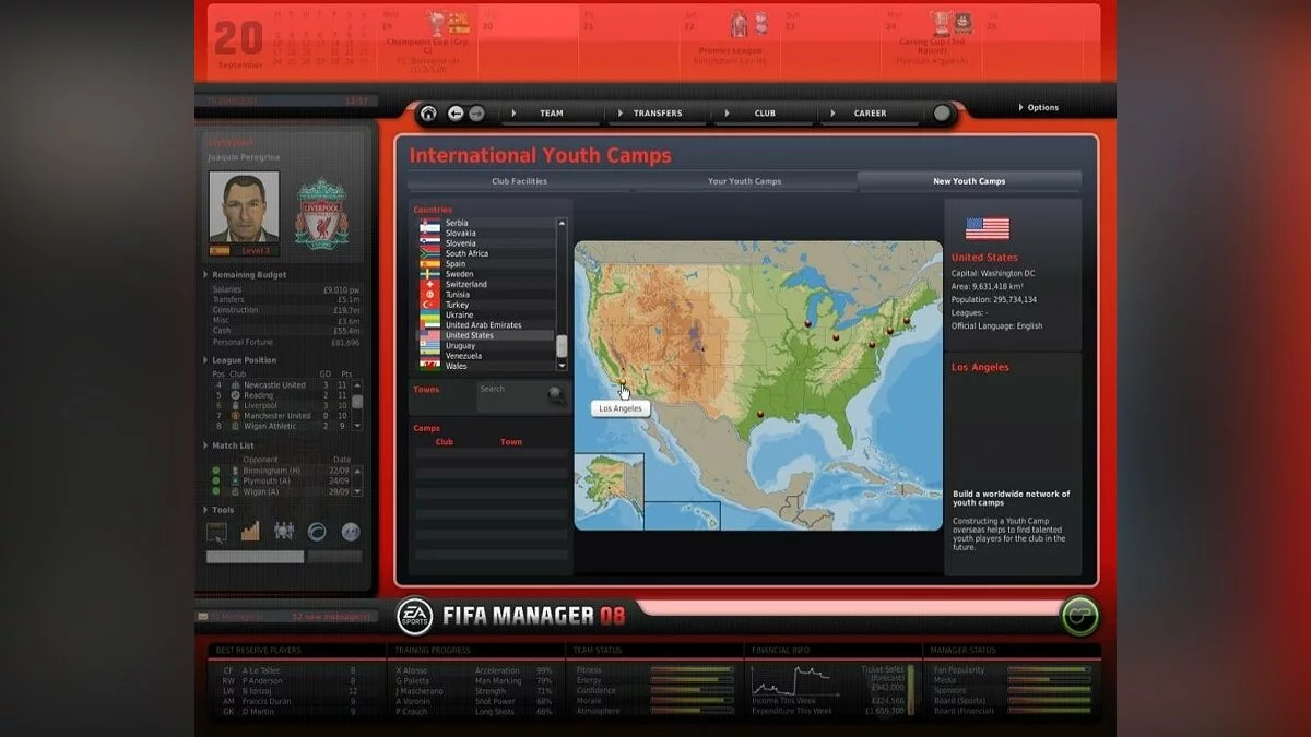 Скриншоты из FIFA Manager 08 / Картинка 18
