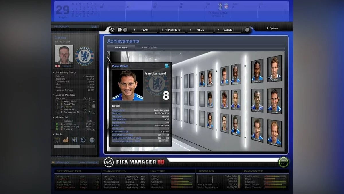 Скриншоты из FIFA Manager 08 / Картинка 23