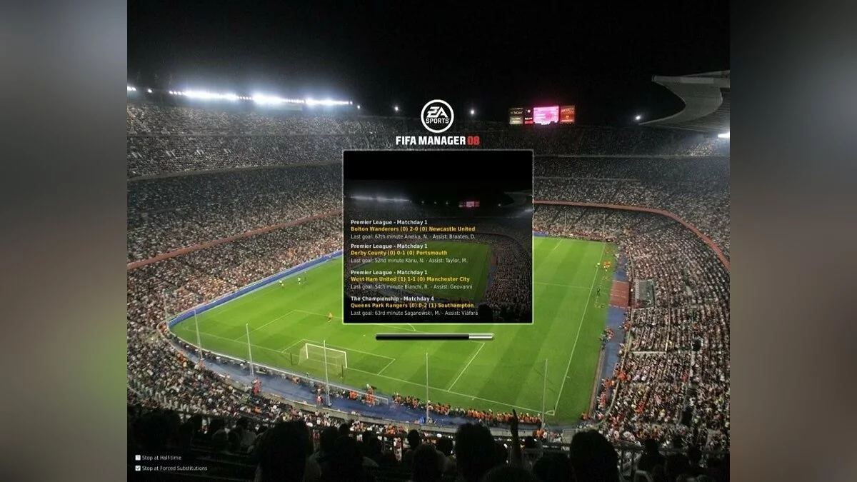 Скриншоты из FIFA Manager 08 / Картинка 24