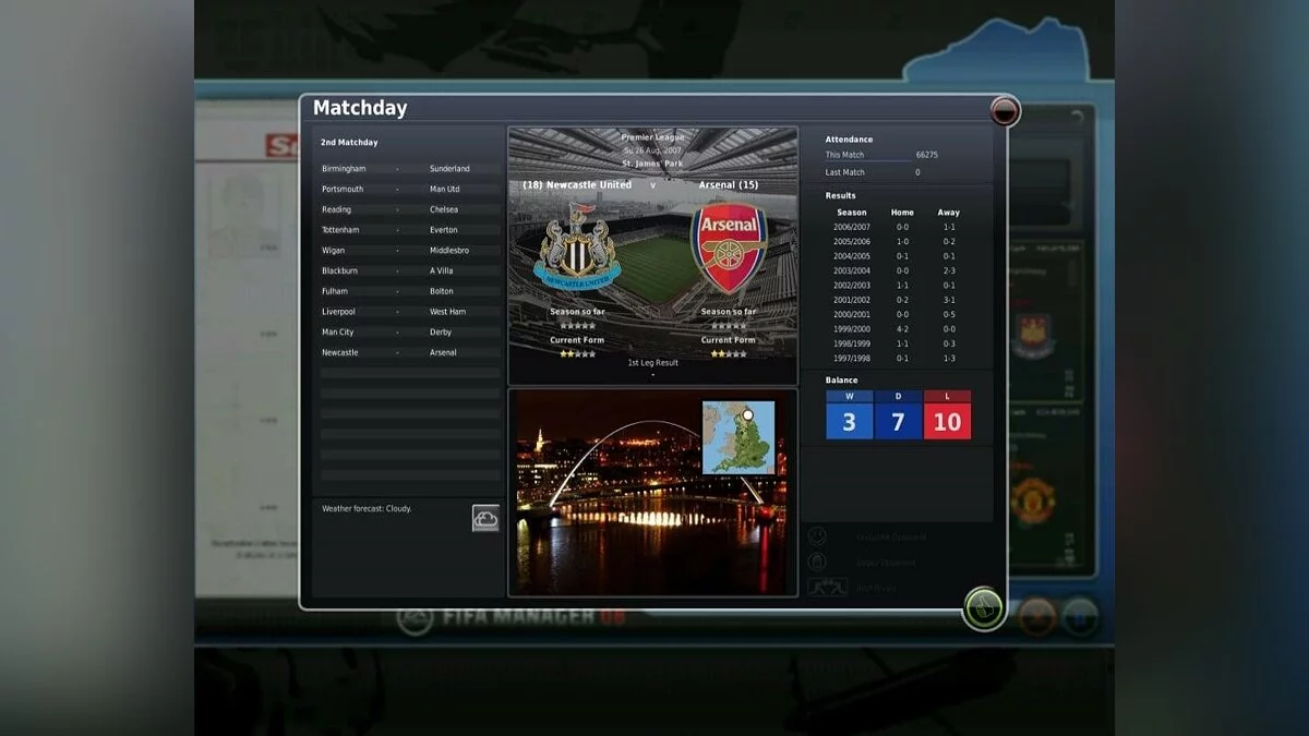 Скриншоты из FIFA Manager 08 / Картинка 30