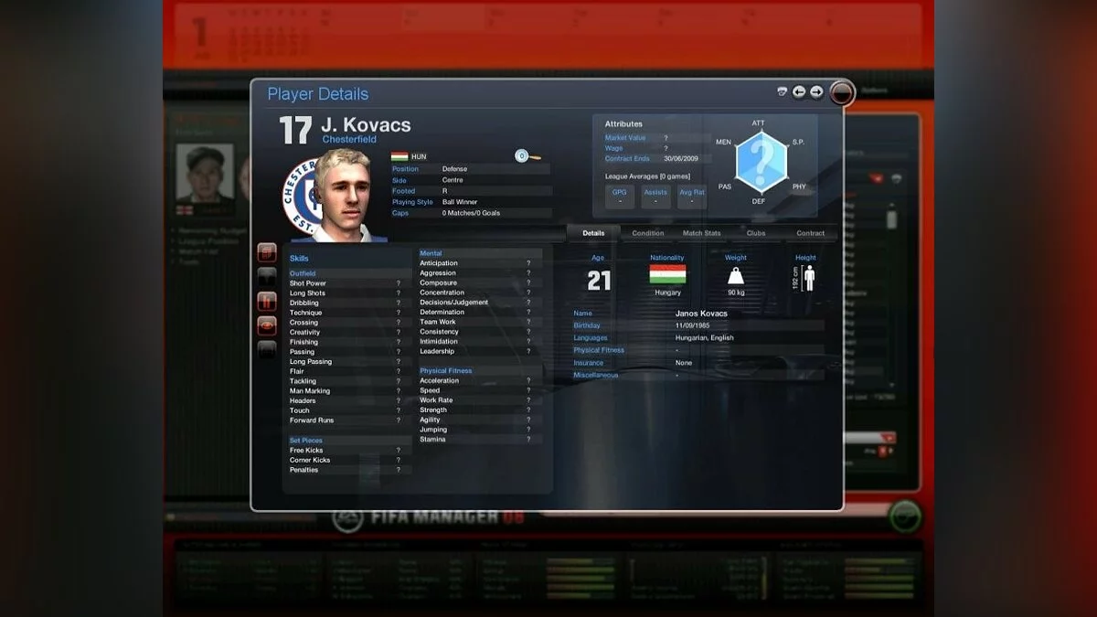 Скриншоты из FIFA Manager 08 / Картинка 36