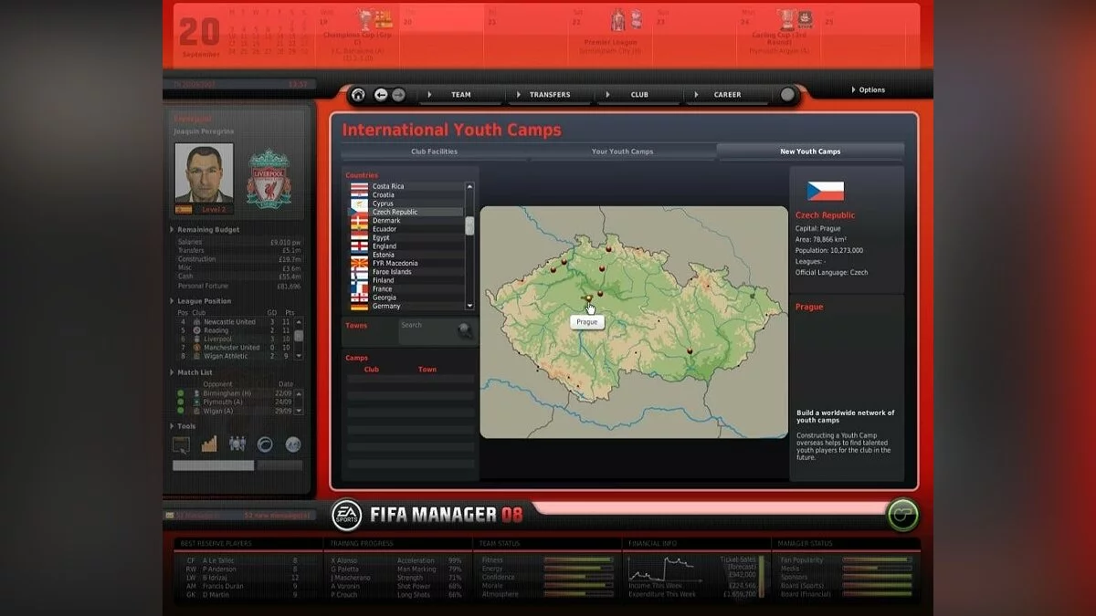Скриншоты из FIFA Manager 08 / Картинка 48
