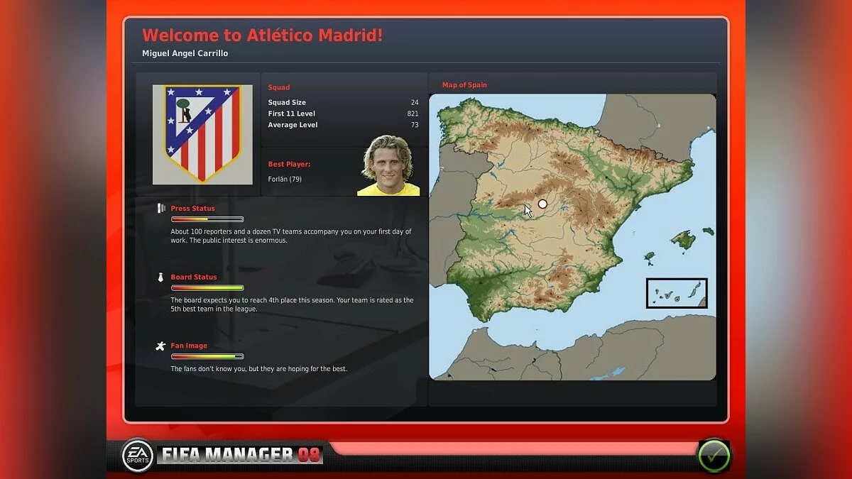 Скриншоты из FIFA Manager 08 / Картинка 52