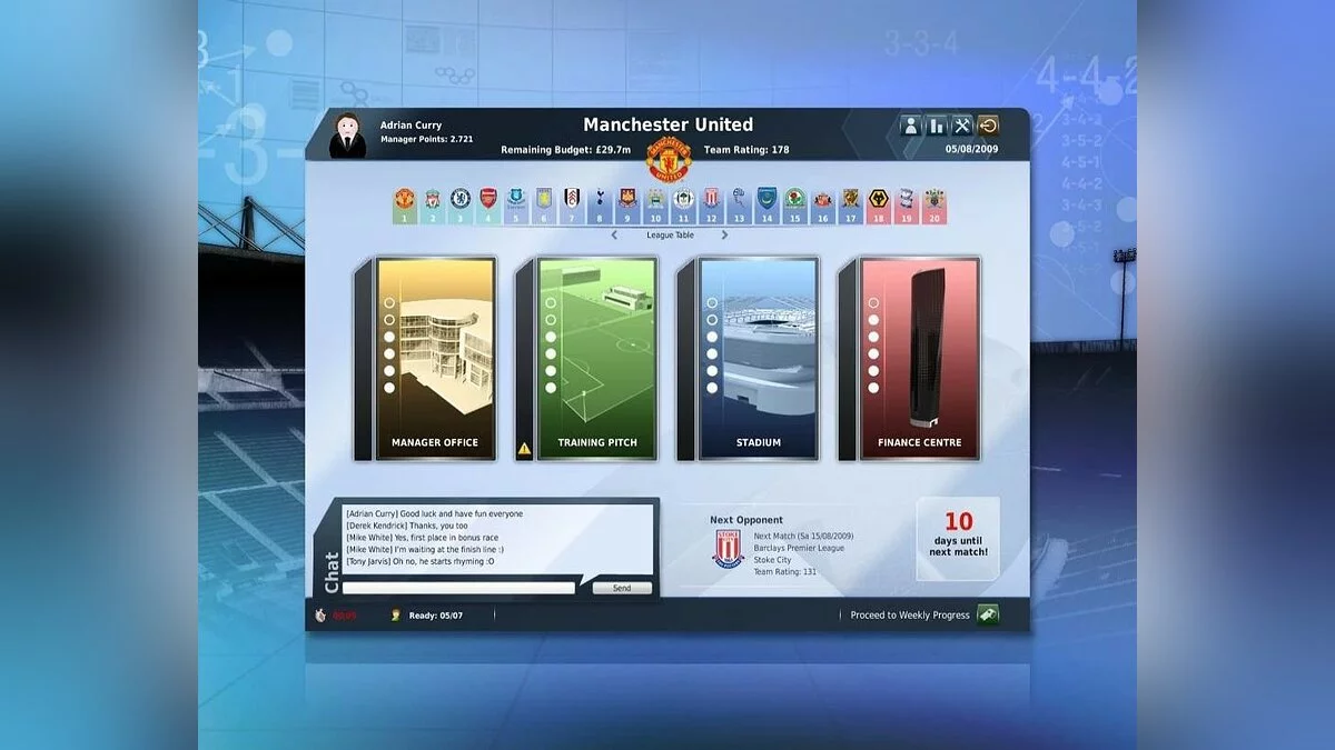 Скриншоты из FIFA Manager 10 / Картинка 9