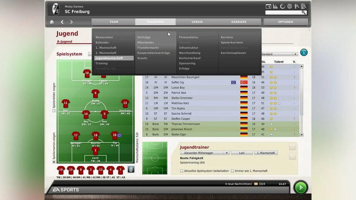 Скриншоты из FIFA Manager 10 / Картинка 22