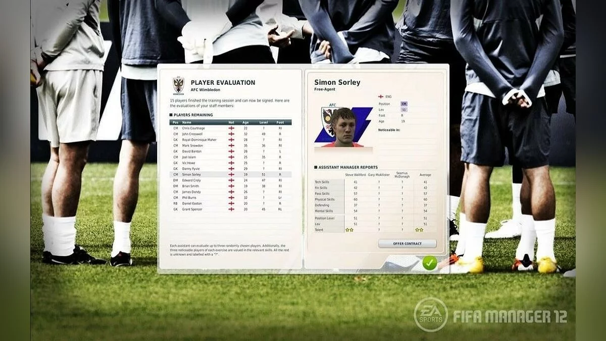 Скриншоты из FIFA Manager 12 / Картинка 5
