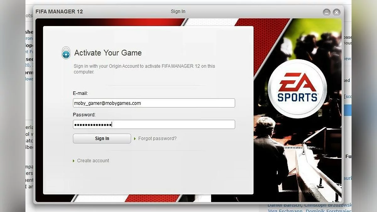 Скриншоты из FIFA Manager 12 / Картинка 24
