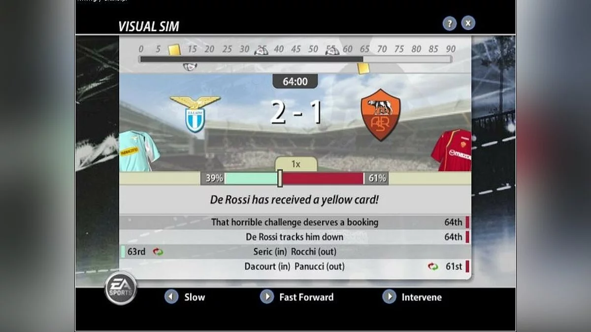 Скриншоты из FIFA Soccer 06 / Картинка 12