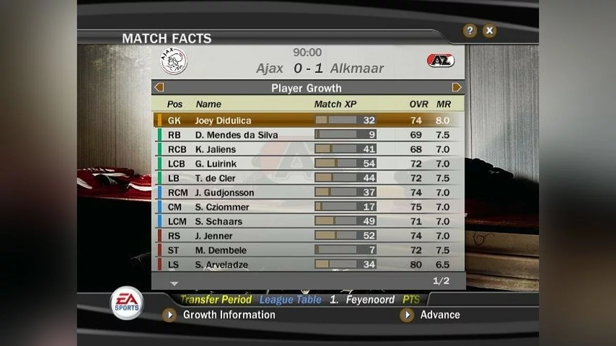 Скриншоты из FIFA Soccer 07 / Картинка 131