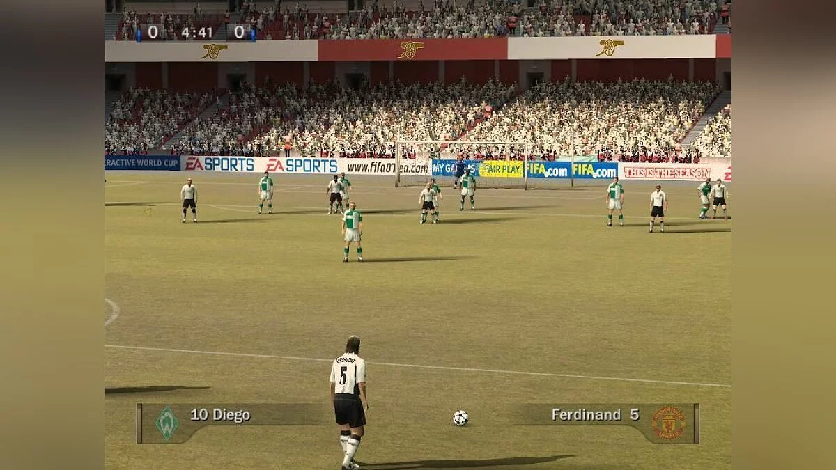 Скриншоты из FIFA Soccer 07 / Картинка 25