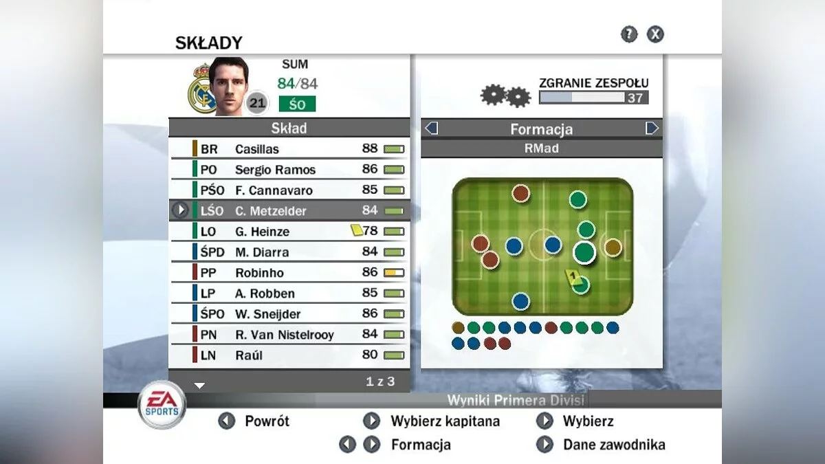 Скриншоты из FIFA Soccer 08 / Картинка 92