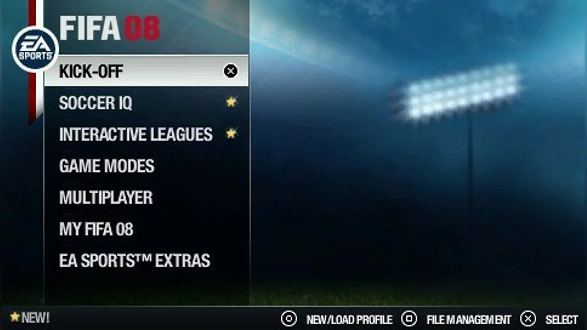 Скриншоты из FIFA Soccer 08 / Картинка 126