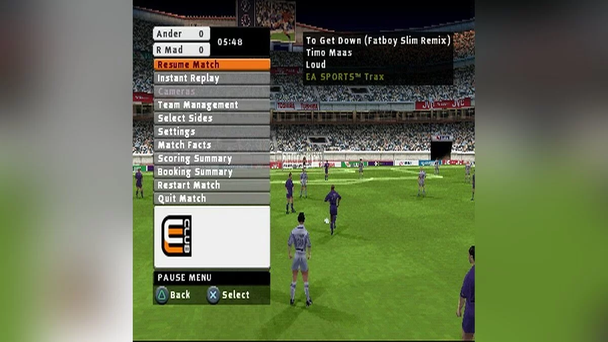 Скриншоты из FIFA Soccer 2003 / Картинка 80