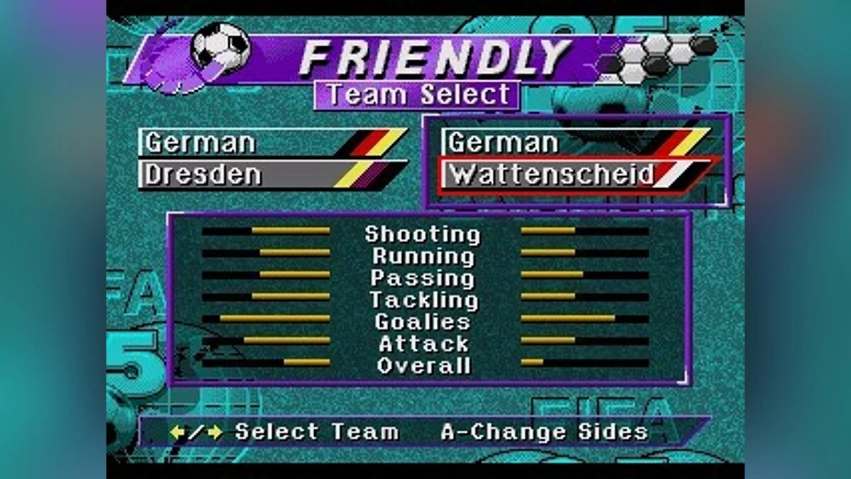 Скриншоты из FIFA Soccer 95 / Картинка 7