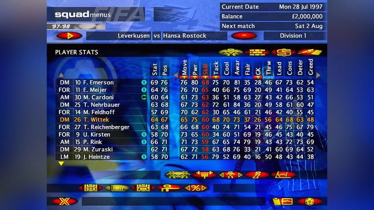 Скриншоты из FIFA Soccer Manager / Картинка 7