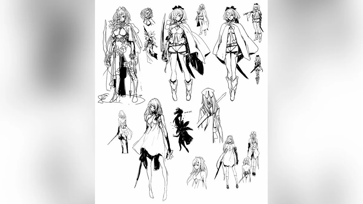 Арт из Drakengard 3 / Картинка 21