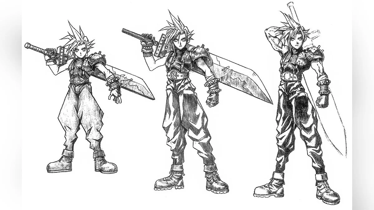 Арт из Final Fantasy VII / Картинка 4