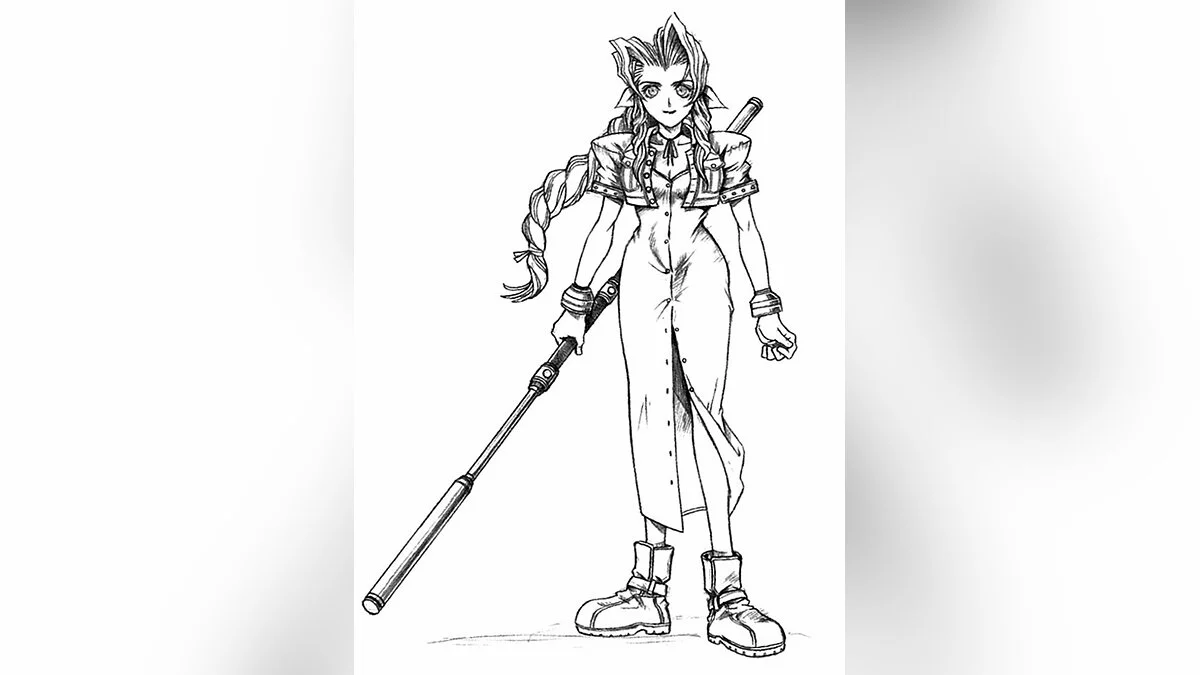 Арт из Final Fantasy VII / Картинка 10