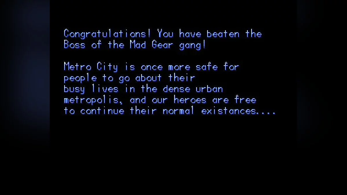 Скриншоты из Final Fight / Картинка 70