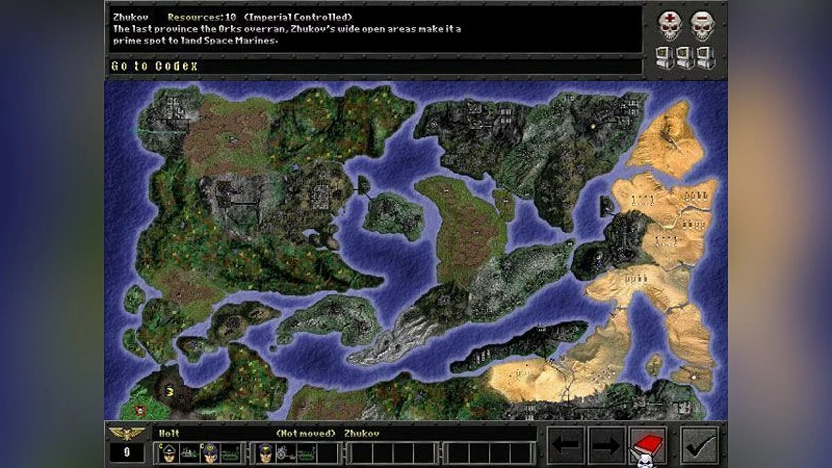 Скриншоты из Final Liberation: Warhammer Epic 40,000 / Картинка 2