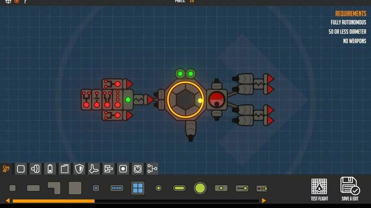 Скриншоты из Nimbatus - The Space Drone Constructor / Картинка 9