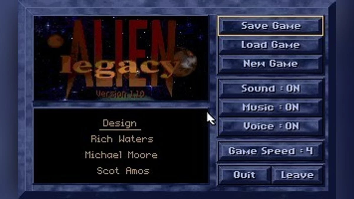Скриншоты из Alien Legacy / Картинка 22