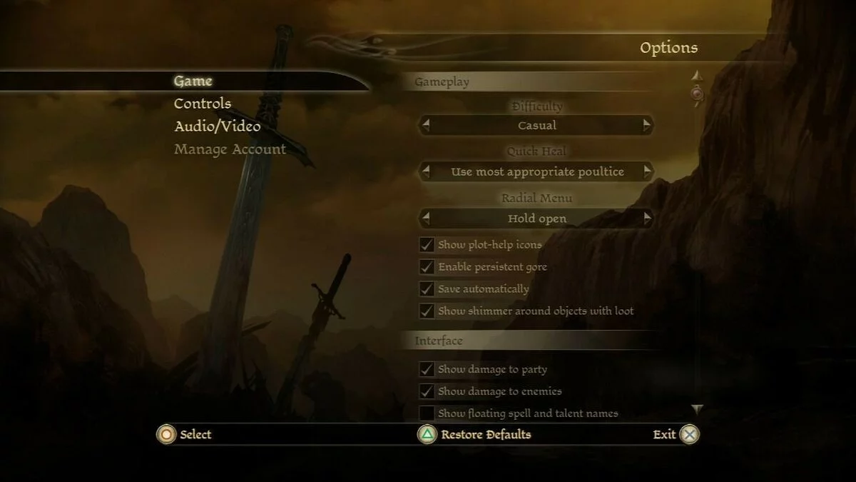 Скриншоты из Dragon Age: Origins / Картинка 305