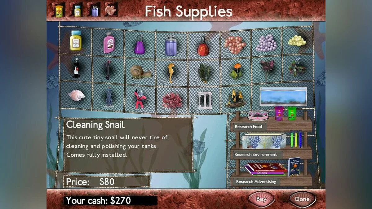 Скриншоты из Fish Tycoon / Картинка 5
