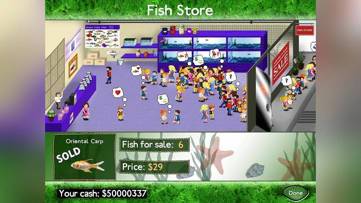 Скриншоты из Fish Tycoon / Картинка 6