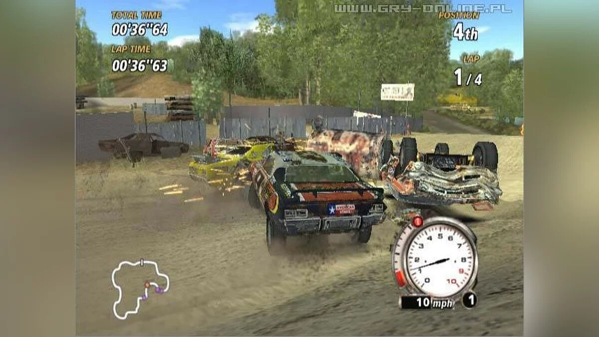 Скриншоты из FlatOut (2004) / Картинка 101