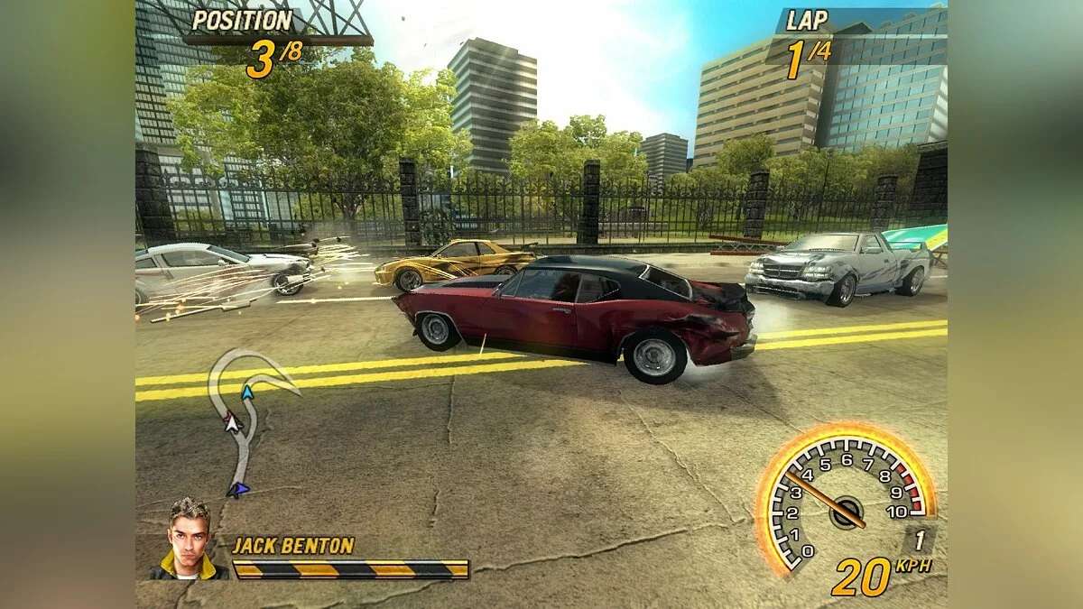 Скриншоты из Flatout 2 / Картинка 12