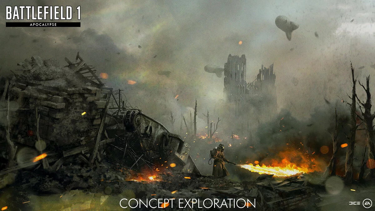Арт из Battlefield 1 / Картинка 1